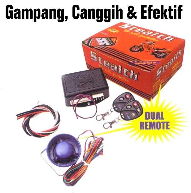 E-LOCK STEALTH | ( gembok alarm motor anti maling koper sepeda pagar cakram kinbar kode tas mobil clock rumah sensor gerak pintu digital remote lock bht ) |