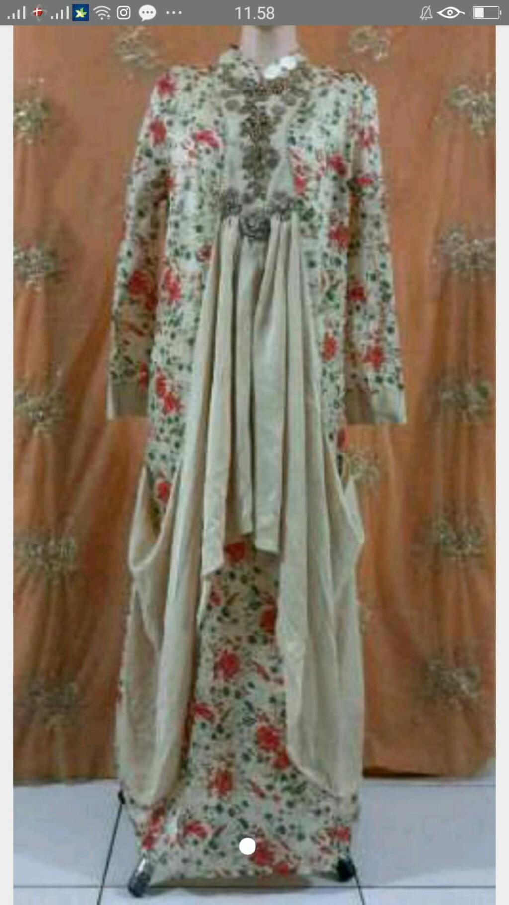 Gamis pesta mewah gamis lebaran mewah 2018 bisa bayar di tempat pakaian wanita baju mewah murah