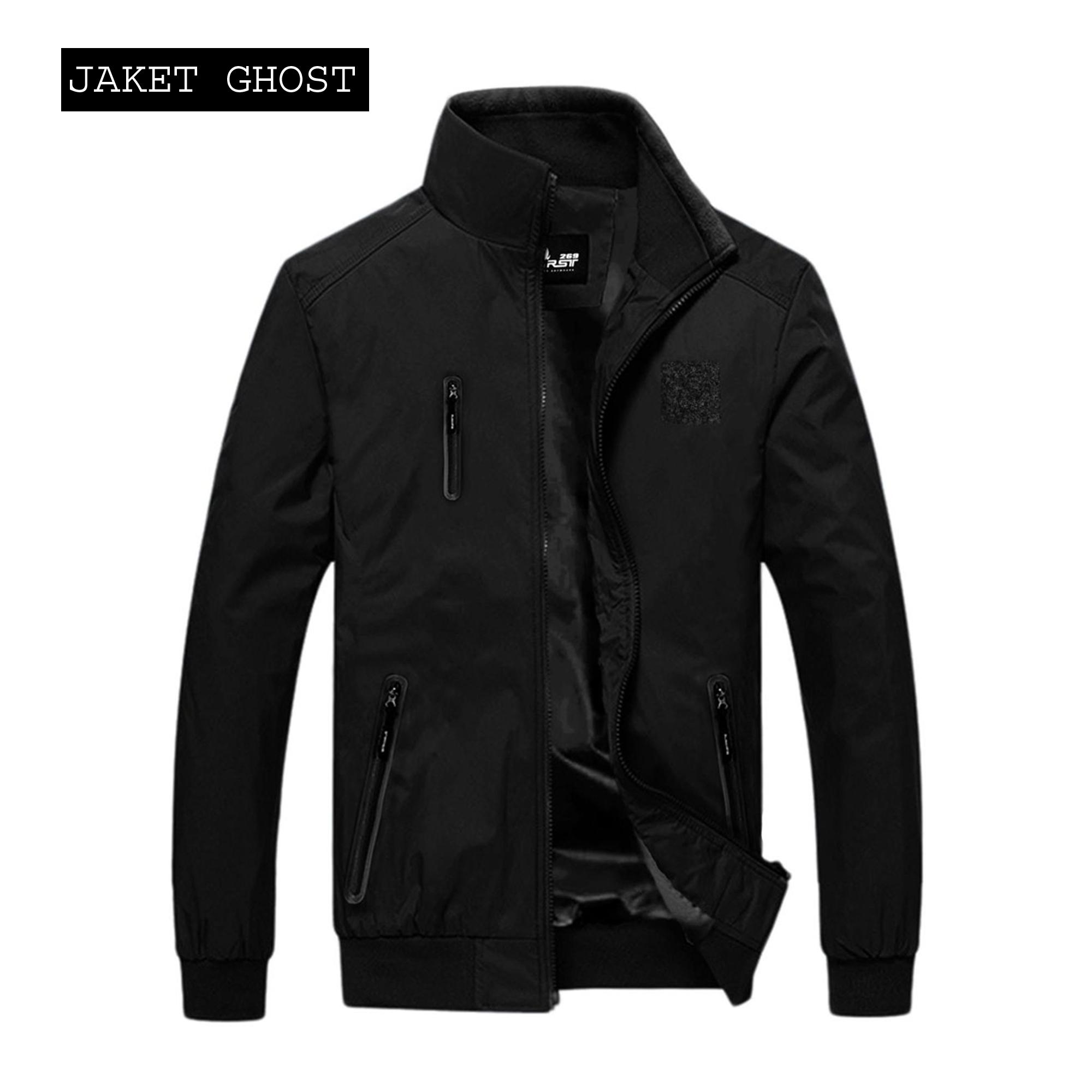 Jaket Pria / Jaket Unisex / Jaket Elegant / Jaket Casual / Jaket Premium / Jaket Indonesia - Wp Black Ghost Indonesia