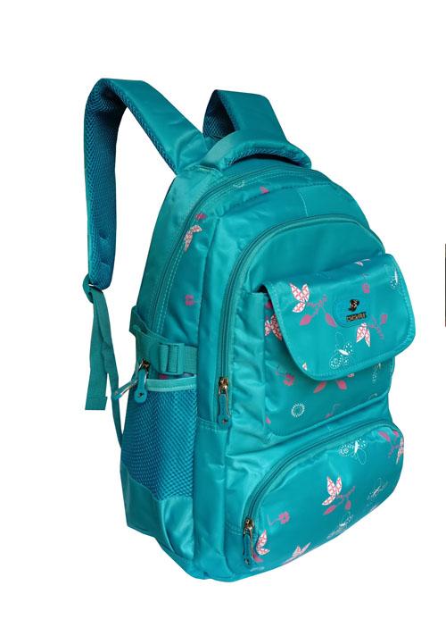 Tas Ransel Laptop wanita Tas ransel sekolah Fortune RBS 100083 17inch hijau raincover