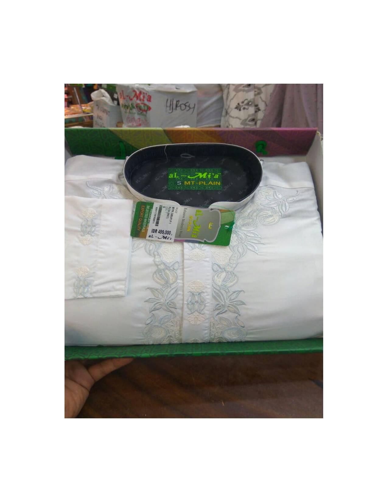 Baju Koko Lengan Panjang ALMIA MT PLAIN