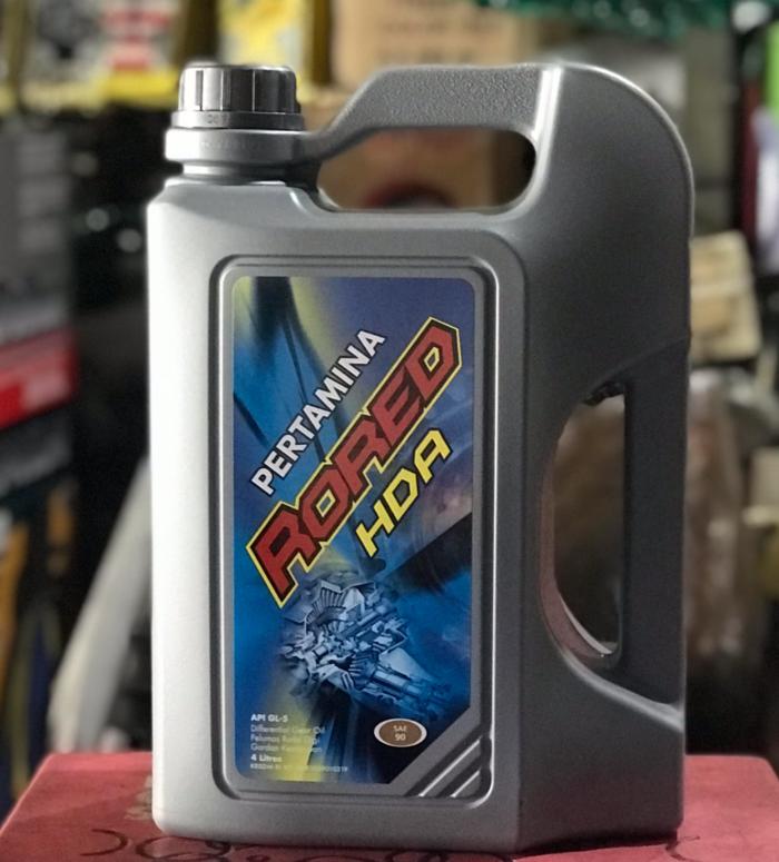 OLI PERTAMINA RORED HDA 90 API GL-5 4 LITER ASLI DAN MURAH!! / AKSESORIS MOTOR / MOBIL / VARIASI / BERKUALITAS / OTO-A3907