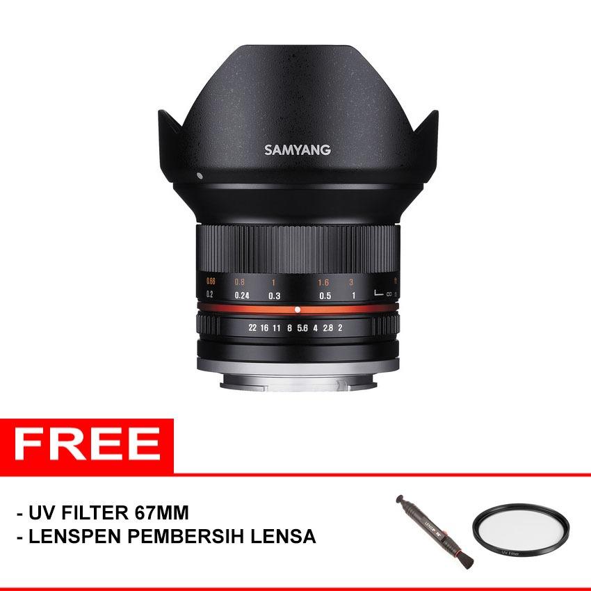 Samyang 12mm f/2.0 NCS CS Lens for Fujifilm