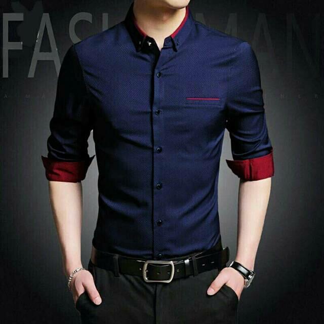 mengo KEMEJA PRIA TOPMAN/KEMEJA FORMAL/KEMEJA KANTOR/KEMEJA LENGAN PANJANG