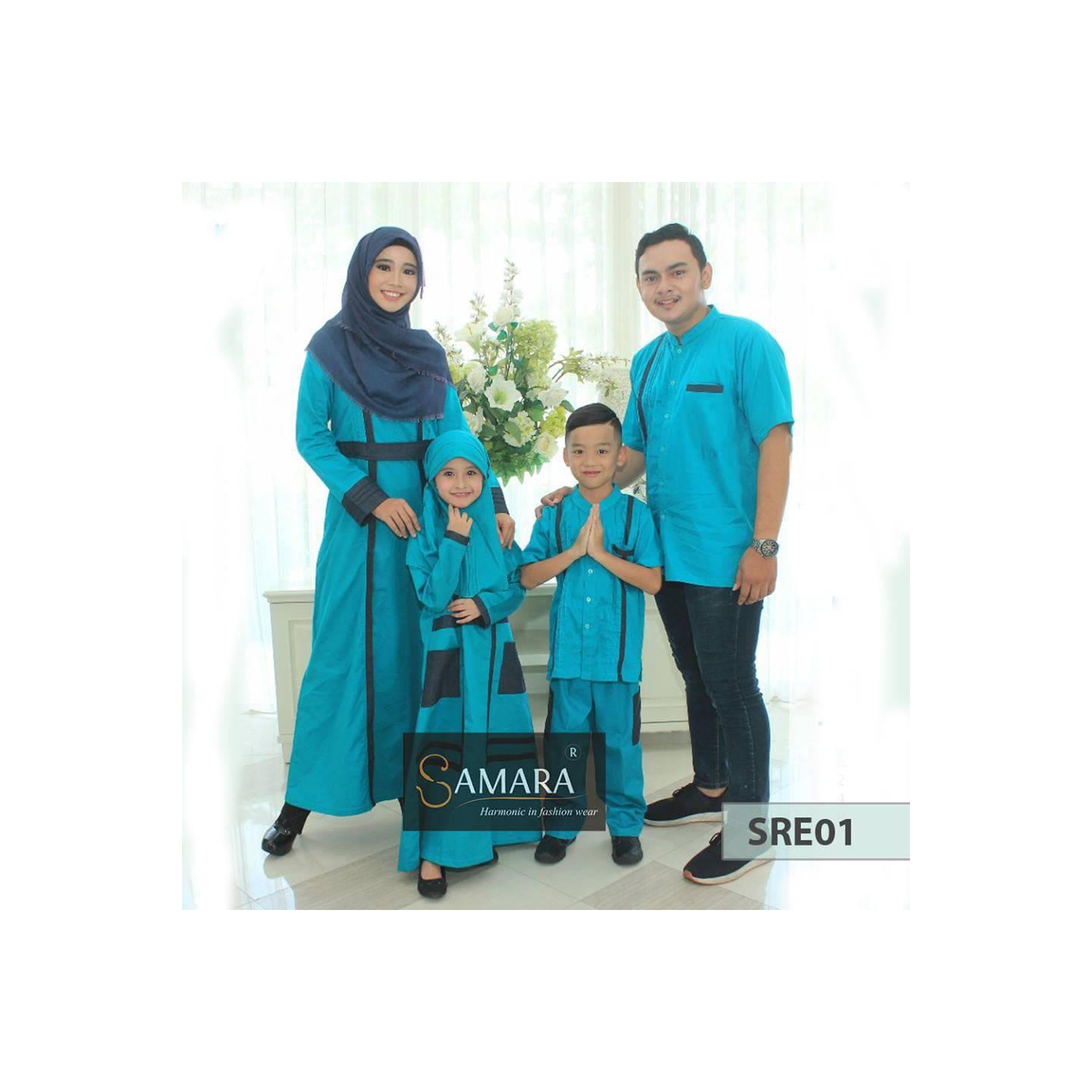 Baju Muslim Keluarga Terbaru/ Busana Muslimah Keluarga/ Baju Couple