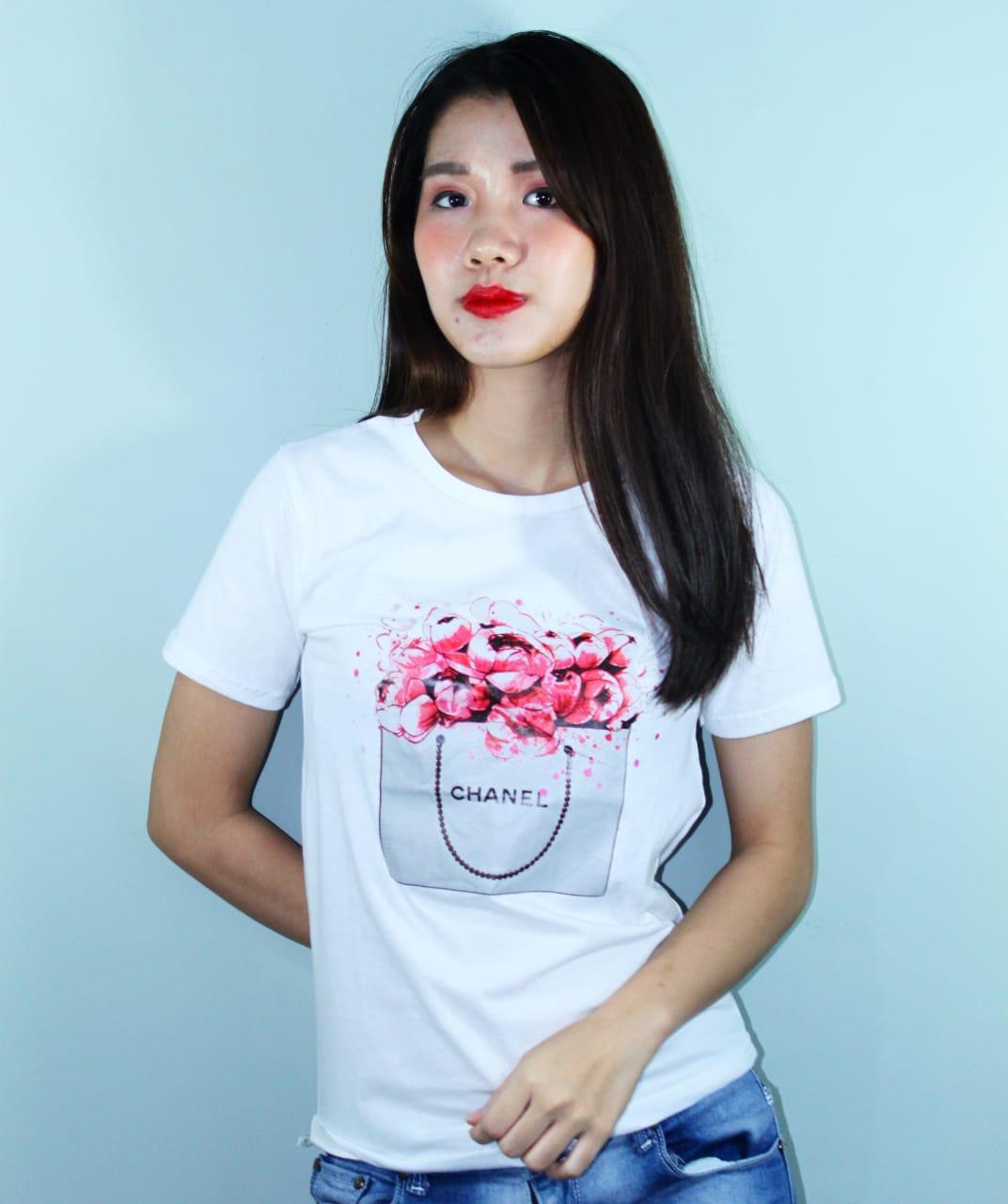 LOLILE KAOS CHANEL BAG ALL SIZE FIT TO L