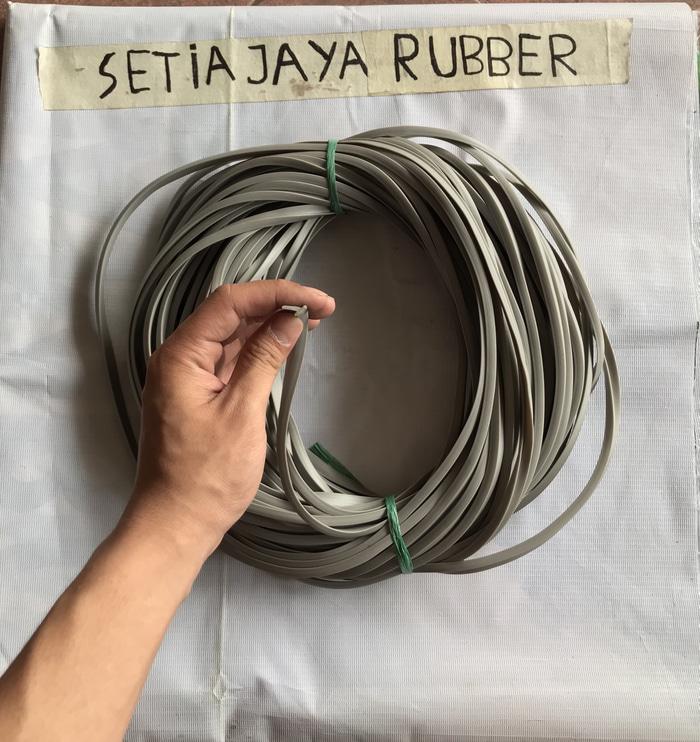Karet Mobil List T Spakbor Abu / interior mobil
