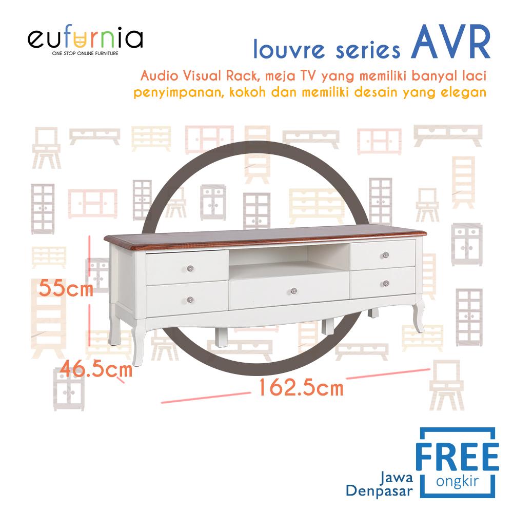 Eufurnia Olympic Louvre Series Audio Visual Rack Rak TV European Style - AVR 0871133