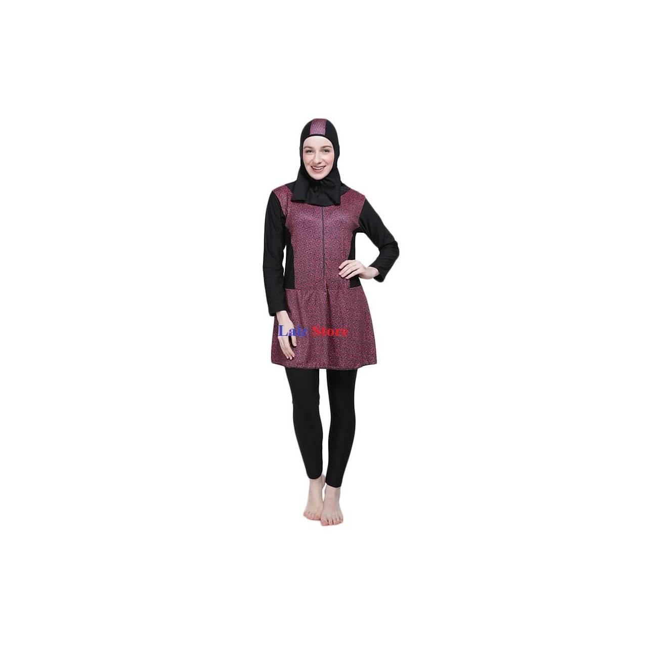Baju renang muslim wanita / baju olahraga wanita JUMBO