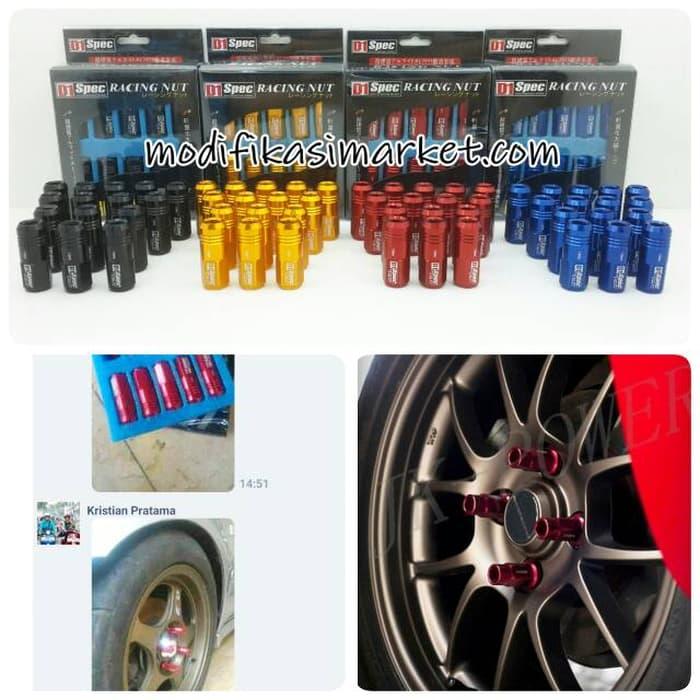 baut d1 spec lugnut kualitas terbaik 1.5mm universal