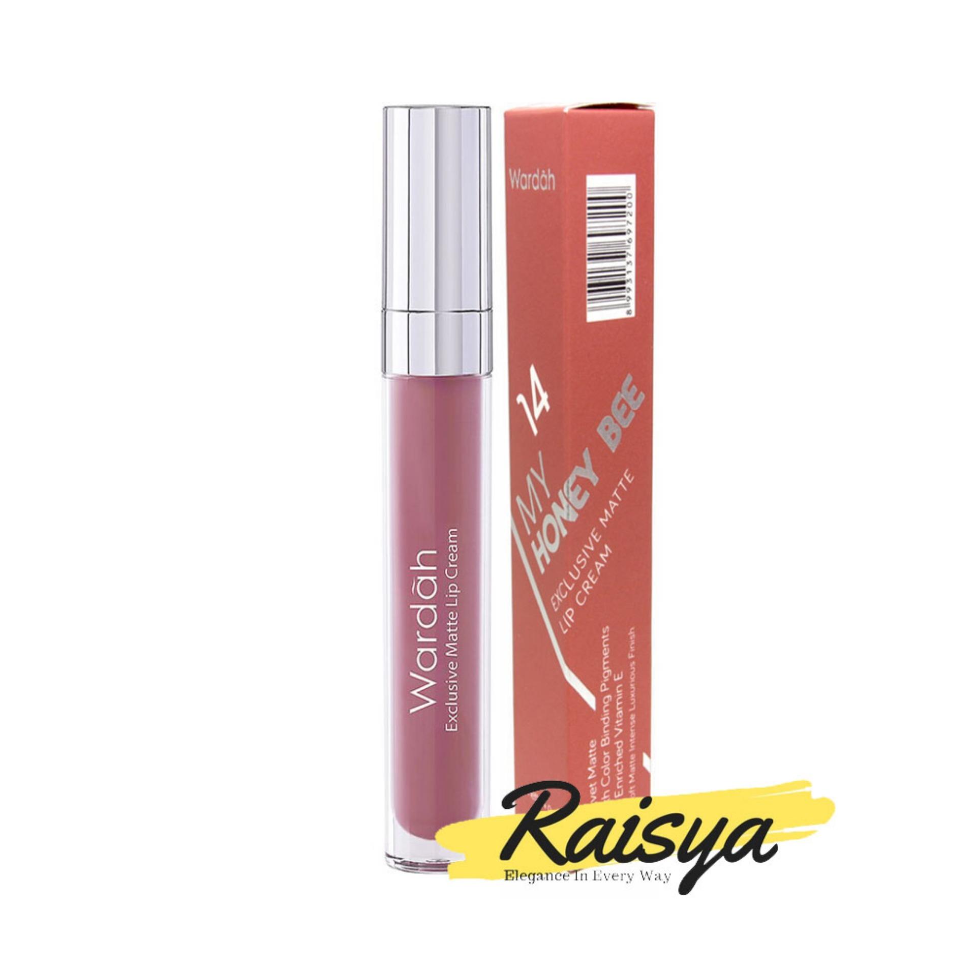 Wardah Exclusive Matte Lip Cream No. 14 My Honey Bee - Original