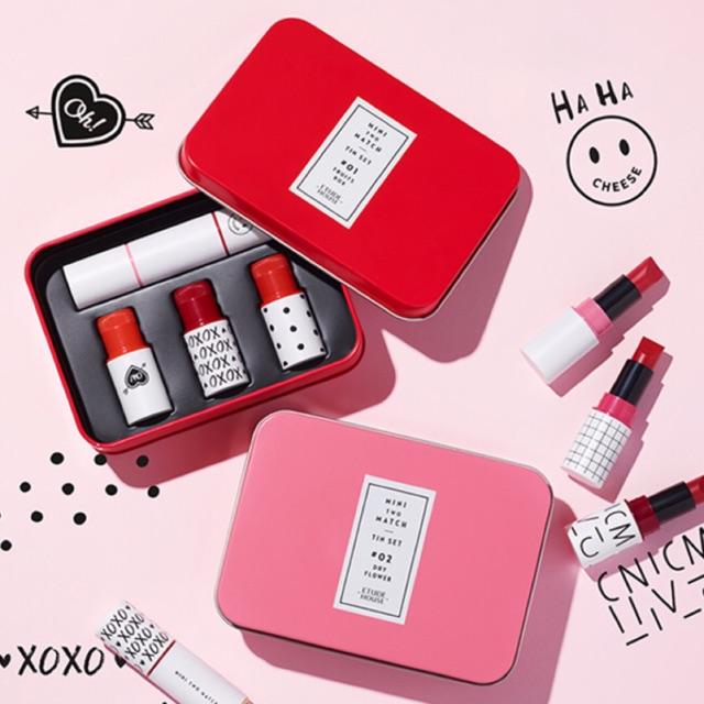 Etude House Mini Two Match Tin Set No.1