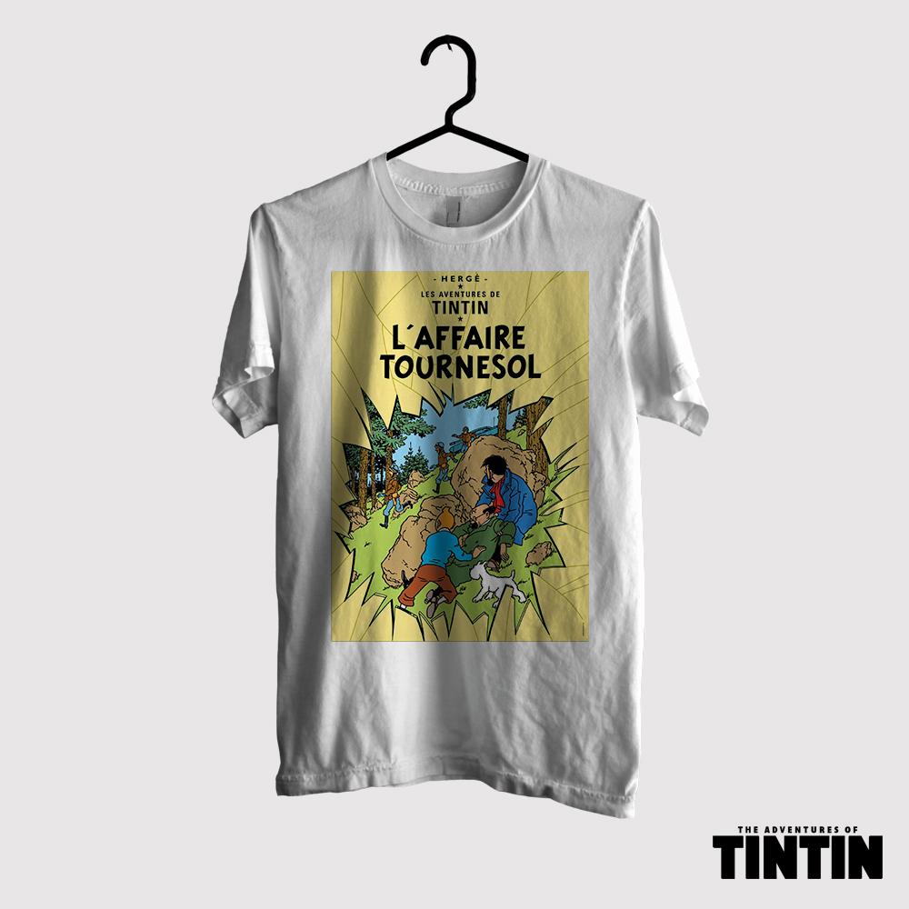 Kaos Tintin Original Gildan - Tournesol