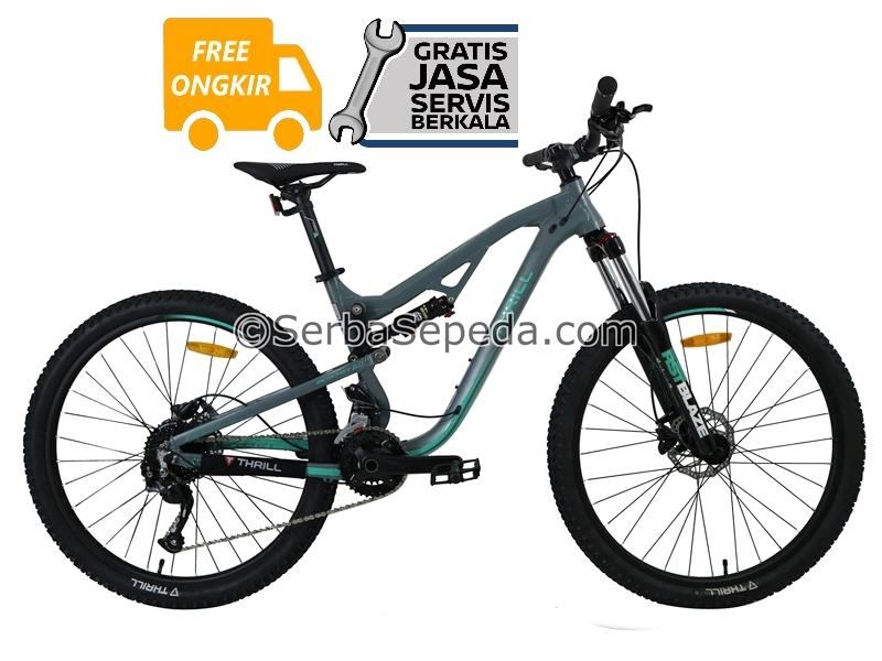 Thrill Sepeda Gunung MTB Ricochet 6.0 AH 27.5 - GRATIS ONGKIR & PERAKITAN KHUSUS JABODETABEK