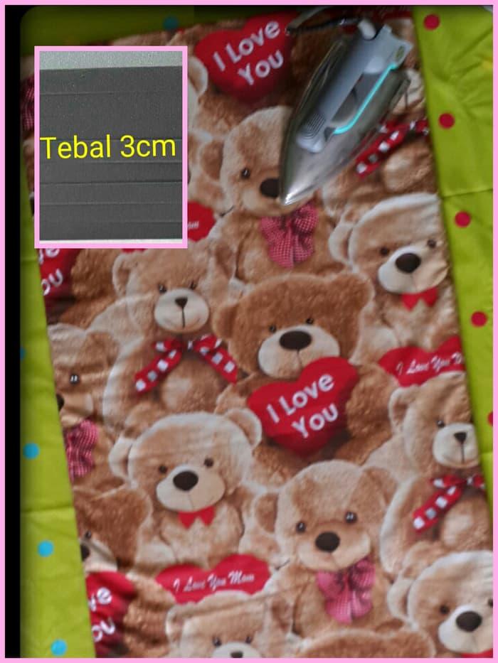 Alas setrika busa + cover. ukuran 100x50x3cm (tebal 3 cm) ||| alas setrika setrika philips uap otomatis robot wajah robotic maspion pakaian setrikaan meja setrika mini miyako
