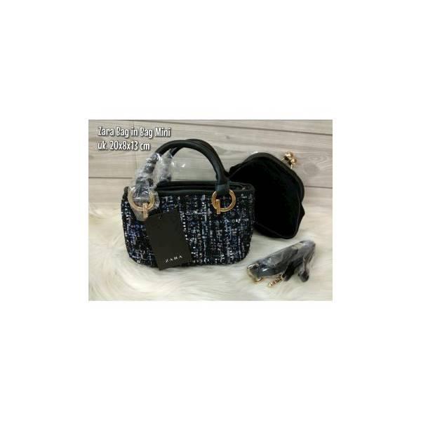 TAS ZARA MINI BAG IN BAG ORIGINAL