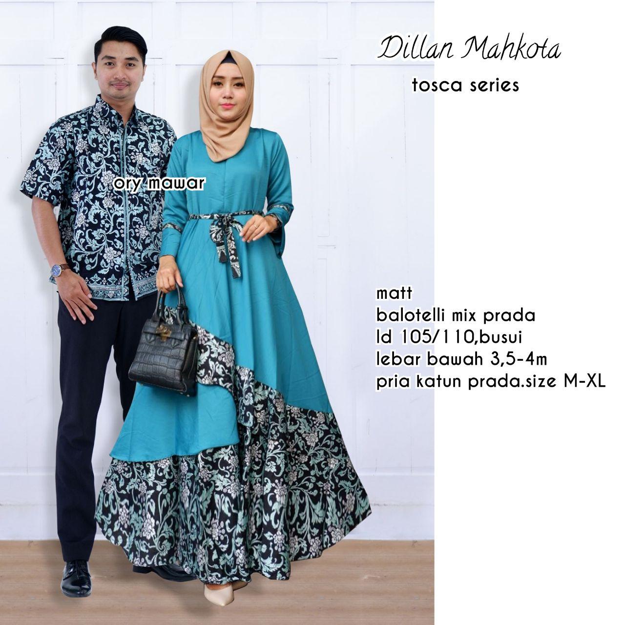 Batik Couple / Batik Sarimbit / Batik Keluarga - Dillan Mahkota