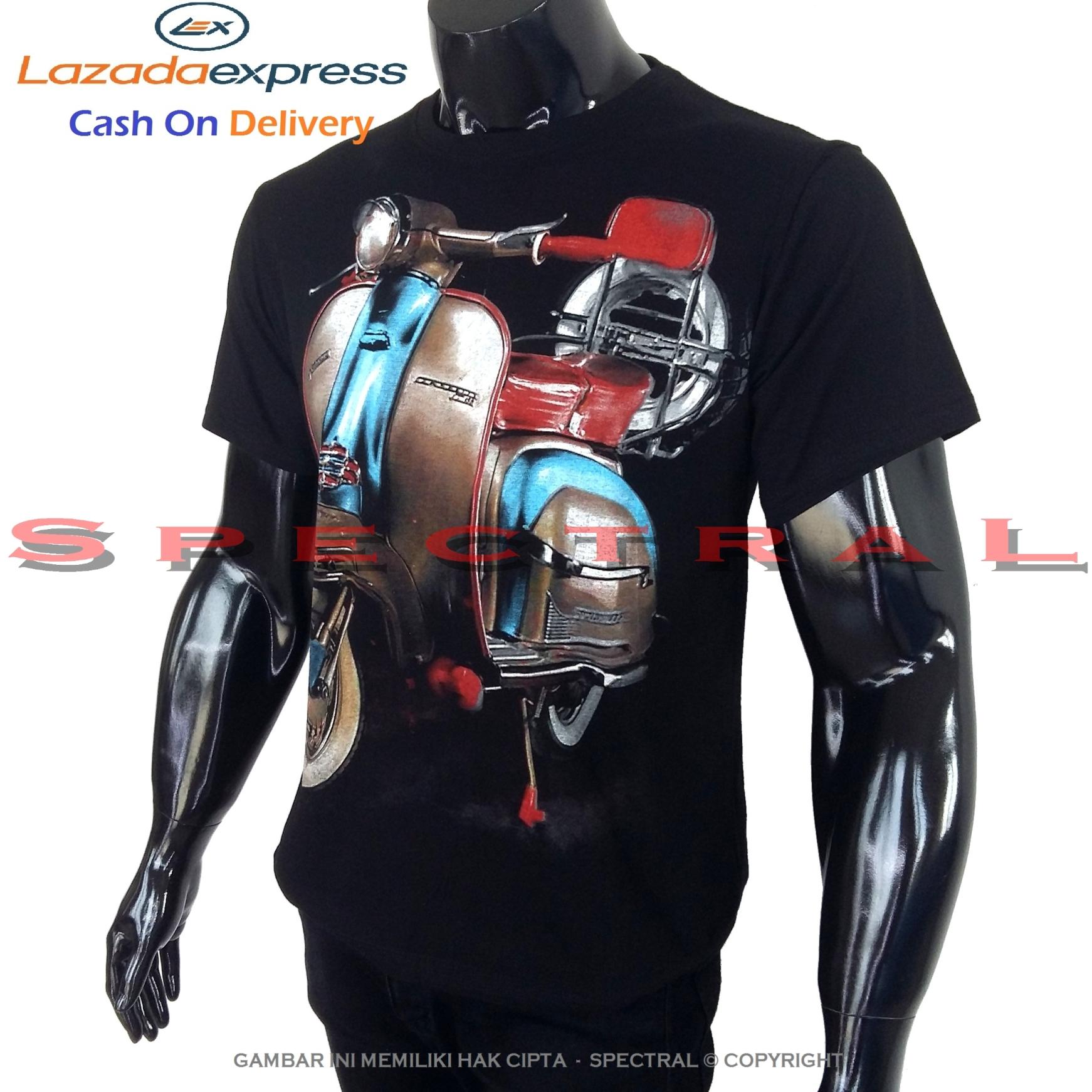 Spectral – MOTOR VESPA 100% Cotton Combed 30s Kaos Distro Fashion T-Shirt Atasan Terbaru Baju Pakaian Polos Pria Wanita Cewe Cowo Lengan Murah Bagus Keren Jaman Kekinian Jakarta Bandung Gambar Otomotif Mobil Sepeda Kendaraan Bus Balap Racing