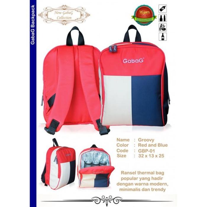 PALING LARIS Groovy Backpack Gabag Cooler Bag/ Ransel Gabag/ Tempat ASIP Free 2 Ice