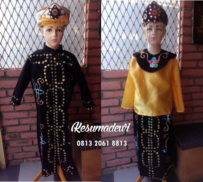 Terbaru! Betawi Sd1-3 Couple| Baju Adat Karnaval Pawai Parade Pentas Seni Anak - ready stock
