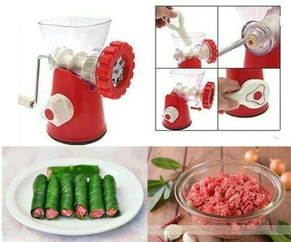 Huamei Mincer Penggiling Daging Meat Grinder Mesin / Penggiling Daging / Alat Praktis Menggiling Daging / Alat Penggiling Daging Murah / Alat Mudah Menggiling Daging Bakso /