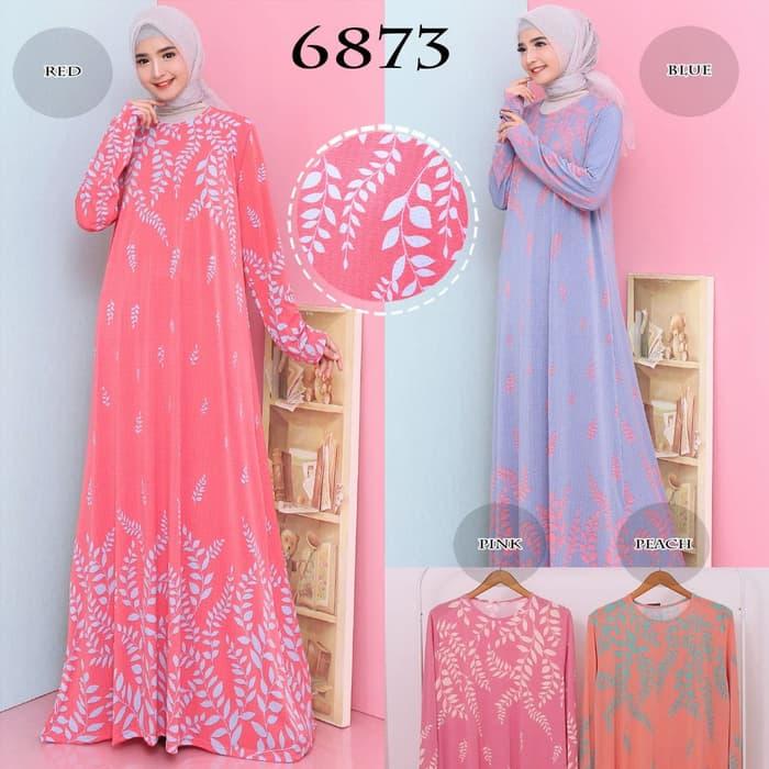 Baju Gamis Dewasa Baju Gamis Jumbo Baju Muslim Terbaru Jersey 6873