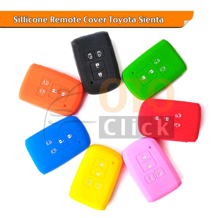 Kondom Kunci Silikon Remote Cover Keyshirt Toyota All New Sienta Q