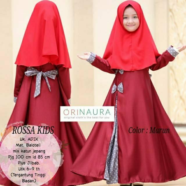 Gamis Anak Usia 6 sampai 10 Tahun