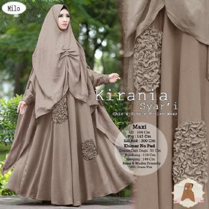 TOKO KIRANA SURABAYA BAJU GAMIS KIRANIA FREE SYARI ORI EP