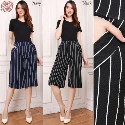 Celana kulot pendek wanita jumbo short pant Hiruna