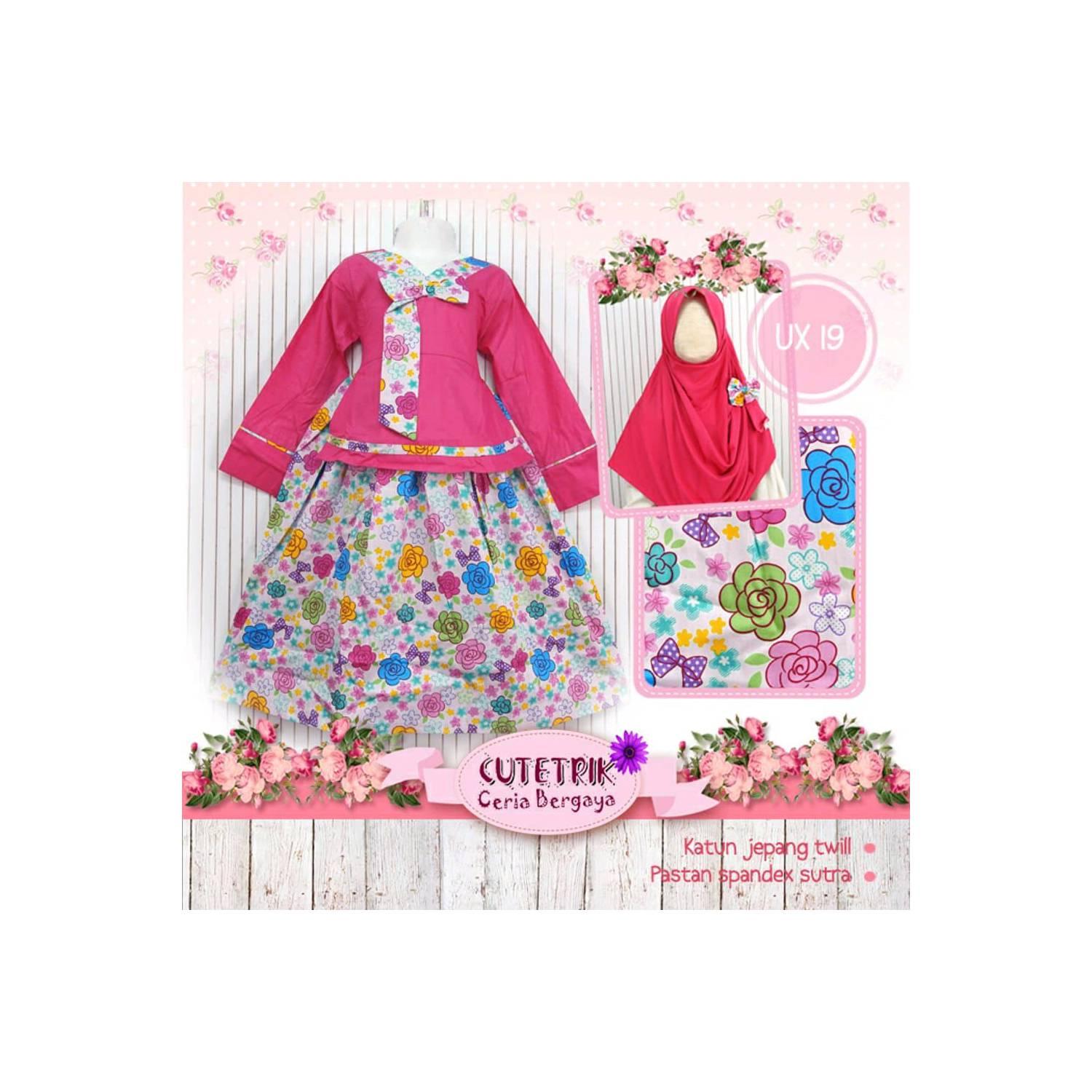 Baju Muslim Anak Gamis Cutetrik Hanbok Series size Besa Berkualitas