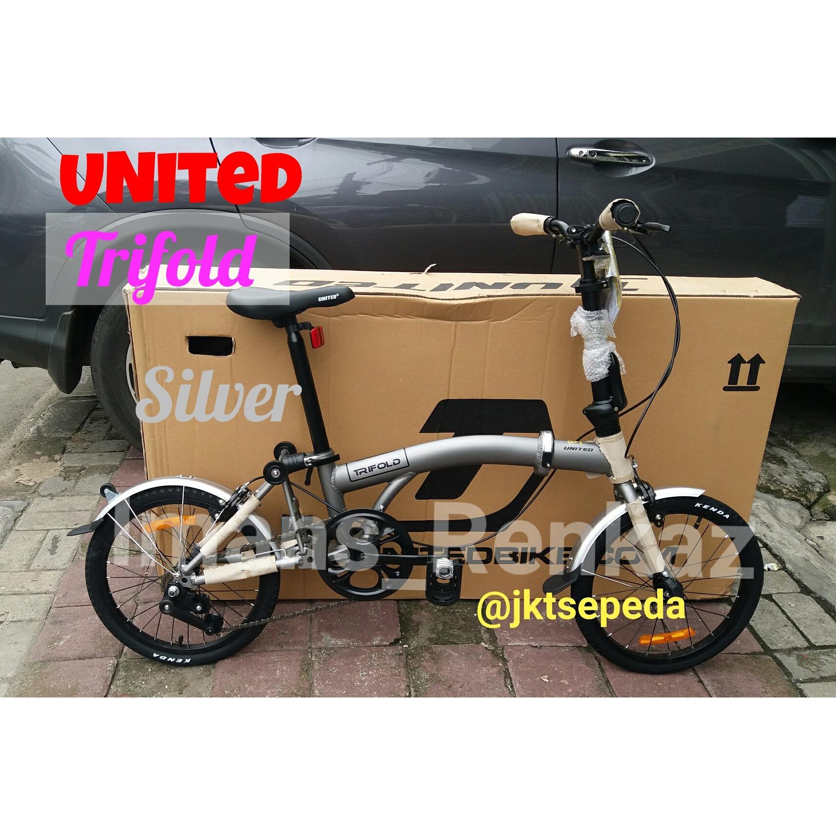 Sepeda Lipat UNITED TRIFOLD 16In
