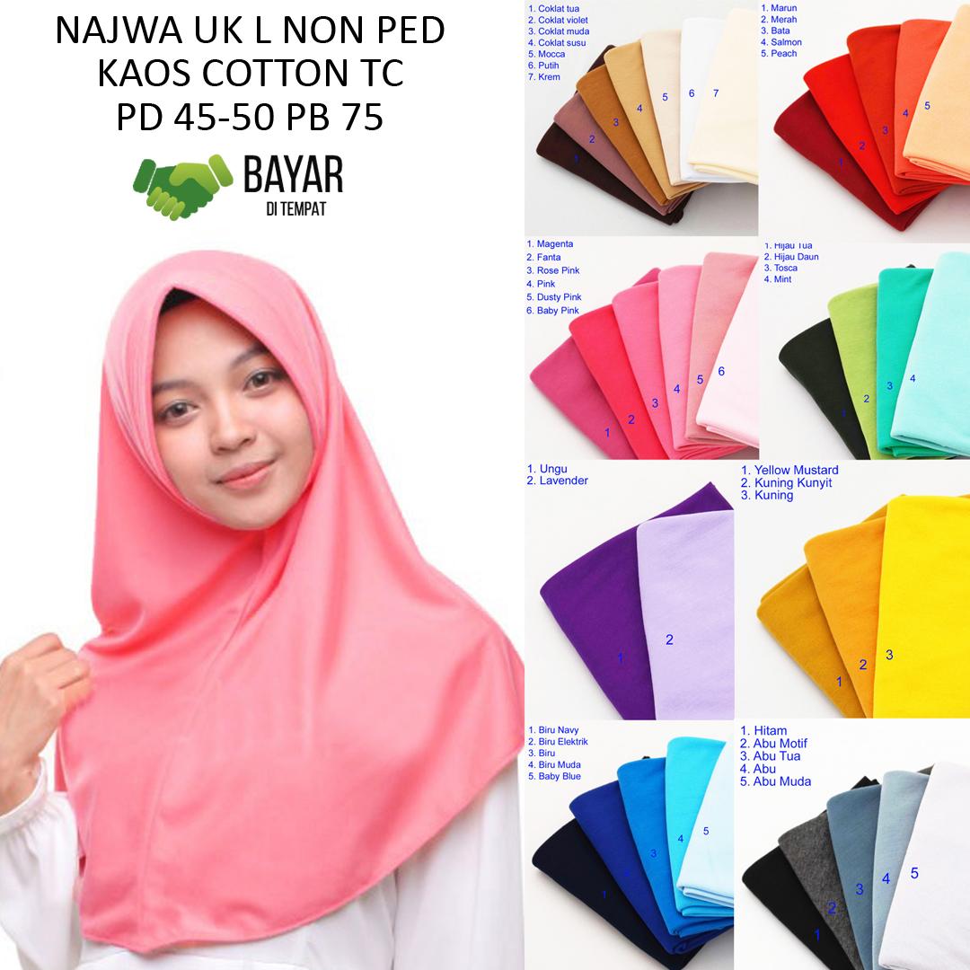 Kerudung Jilbab Hijab Murah Khimar Najwa Instan Murah Grosir Jilbab