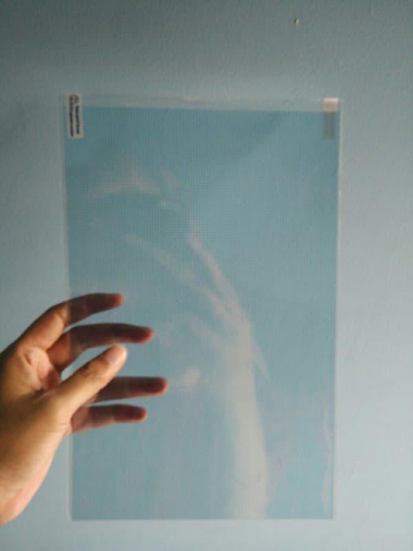 Anti gores universal tablet hp custom laptop hingga 14 inci clear