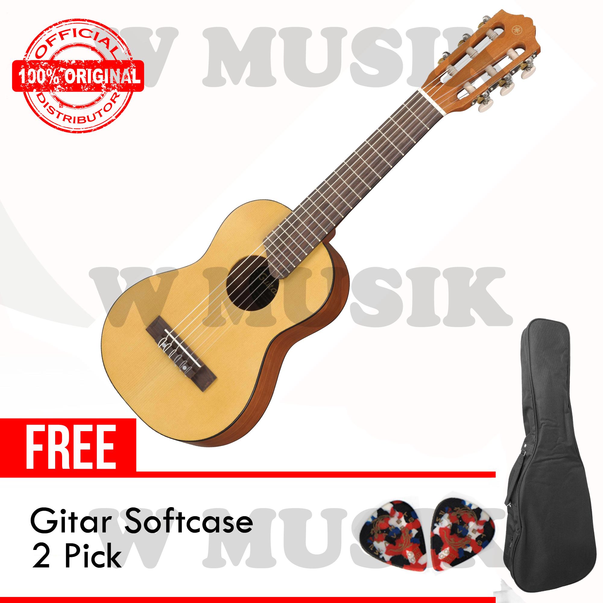 Yamaha Gitar Mini GL-1 / GL1 / Guitalele - Natural + Gratis Softcase & 2 Pick