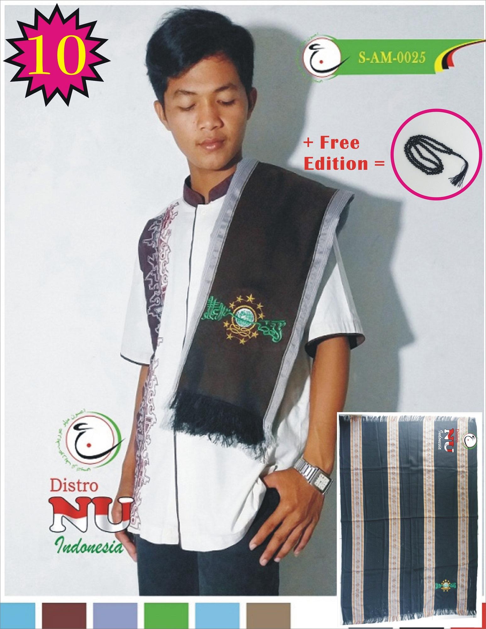 SORBAN NU BORDIR AM TR / slayer / jasko / koko / busana muslim / peci / songkok / gamis / jubah / sarung nu / jas / jasket / kerudung / baju wanita / kemeja / kaos distro / jasko / sarung / surban /lukis / pet / seragam sekolah / hadroh / habib / mania