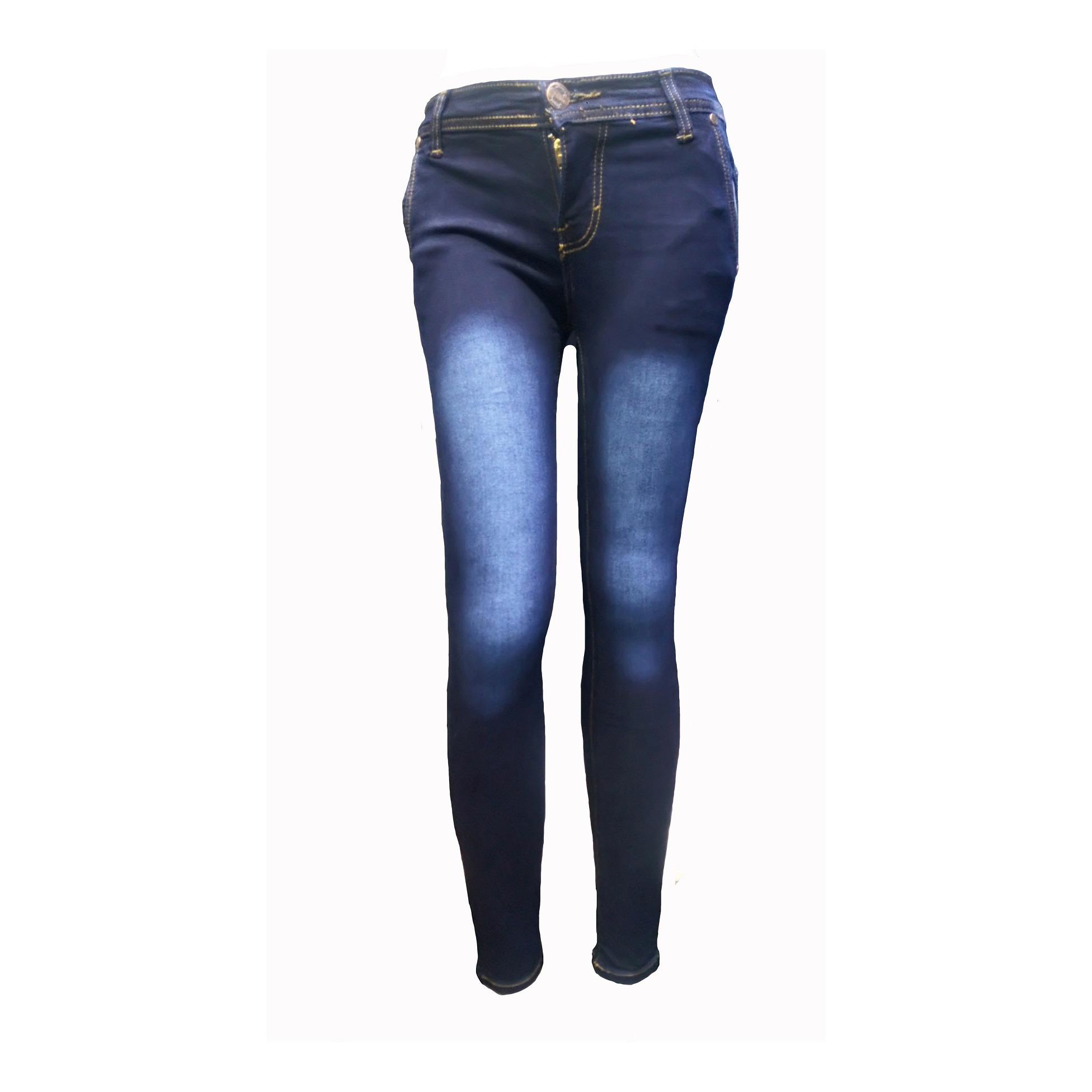 NJ Nuriel Jeans – Celana Jeans Wanita – Denim Premium Quality – New Arrival Skinny Pensil – Navy – Size 27-30