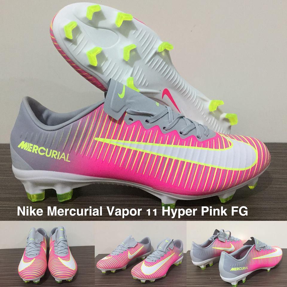 SEPATU BOLA NIKE MERCURIAL VAPOR 11 HYPER PINK FG