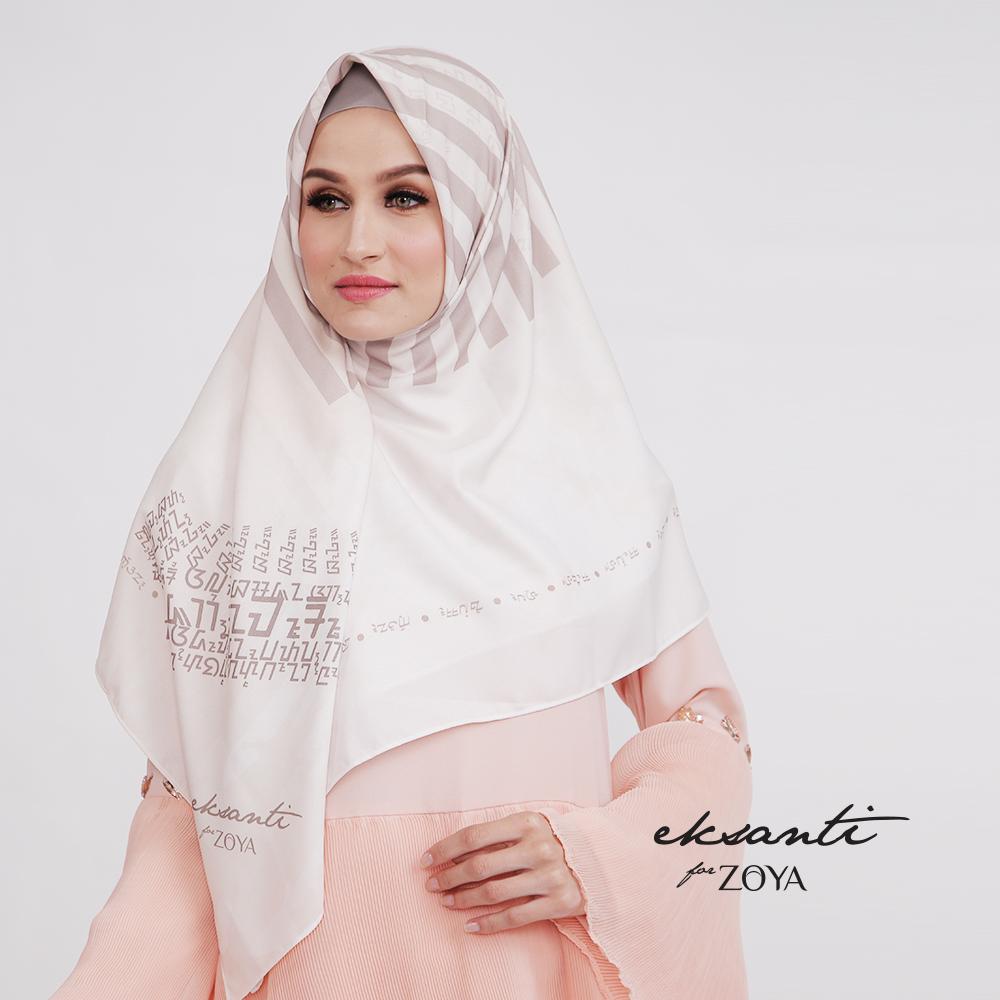 Eksanti for Zoya - Jilbab Terbaru Kerudung Segiempat - Saharsa Scarf