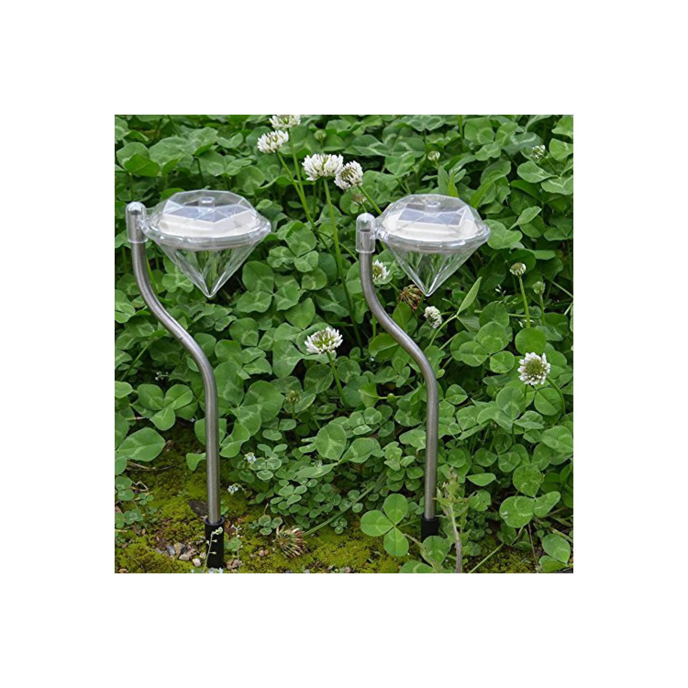 Lampu taman tenaga surya solar light model diamond SL01