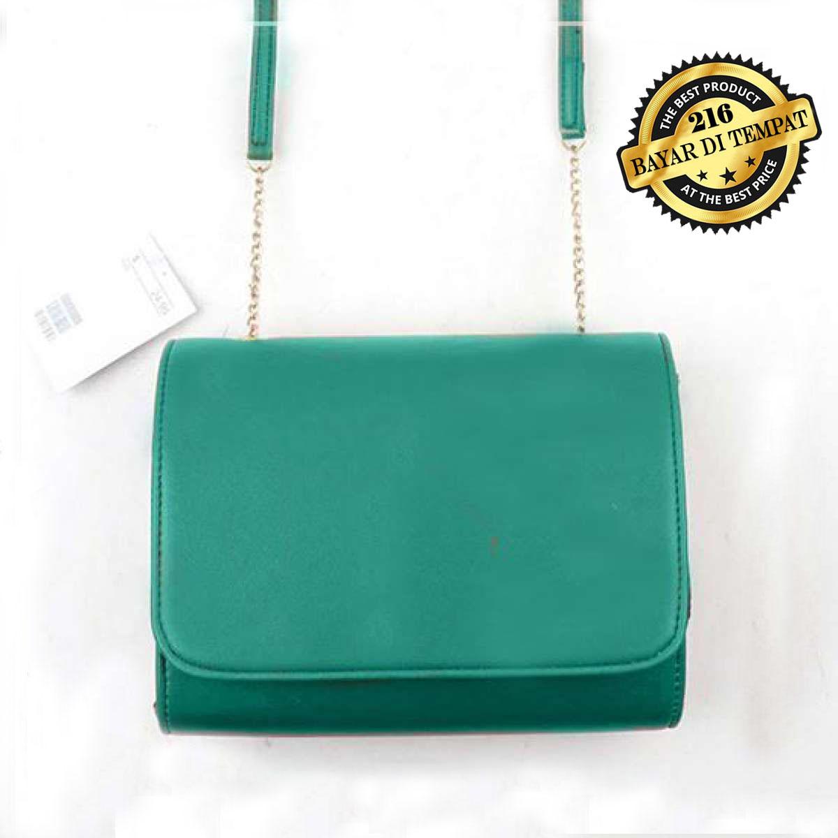Tas Wanita Clutch RING MINI - Tas Selempang Biru Dongker