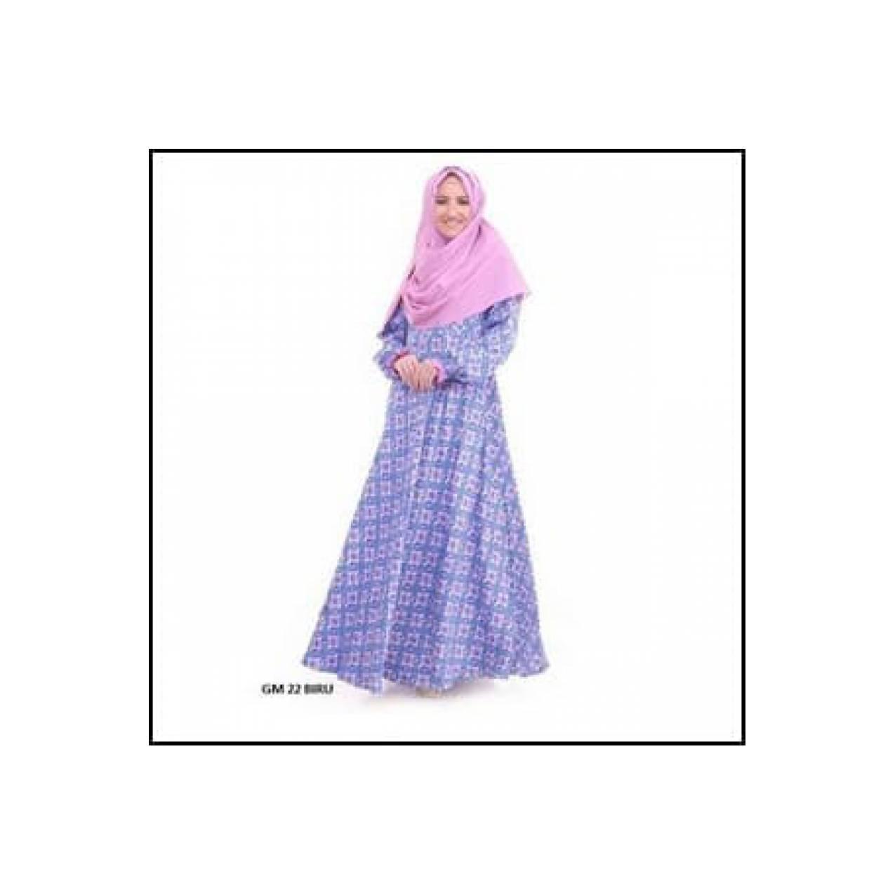 Best Seller Gamis Dewasa Bahan Maxmara Motif Batik Tradisional Modern