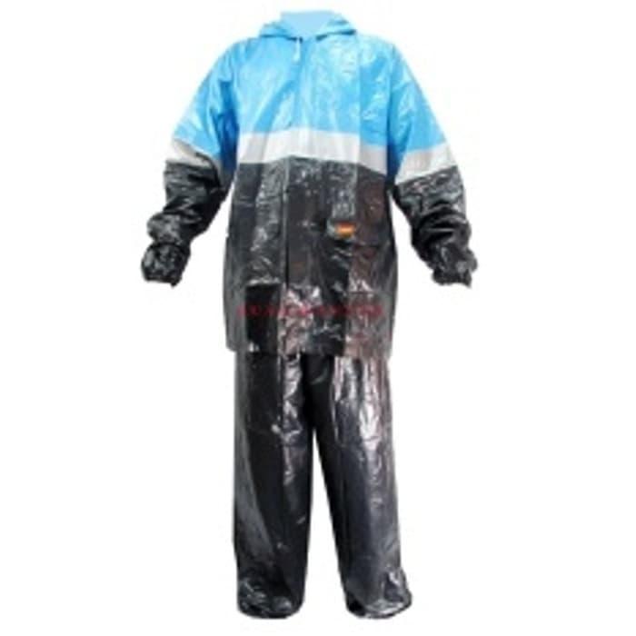Jas Hujan Jaket Celana Elmondo Vario 908 Dewasa Motor Karet asv
