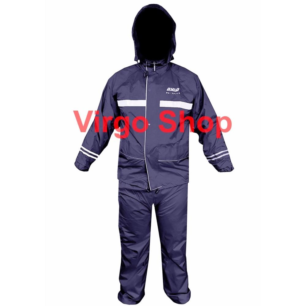 AXIO Jas Hujan 2 Lapis Tabal Europe Original Bahan Lembut AX882