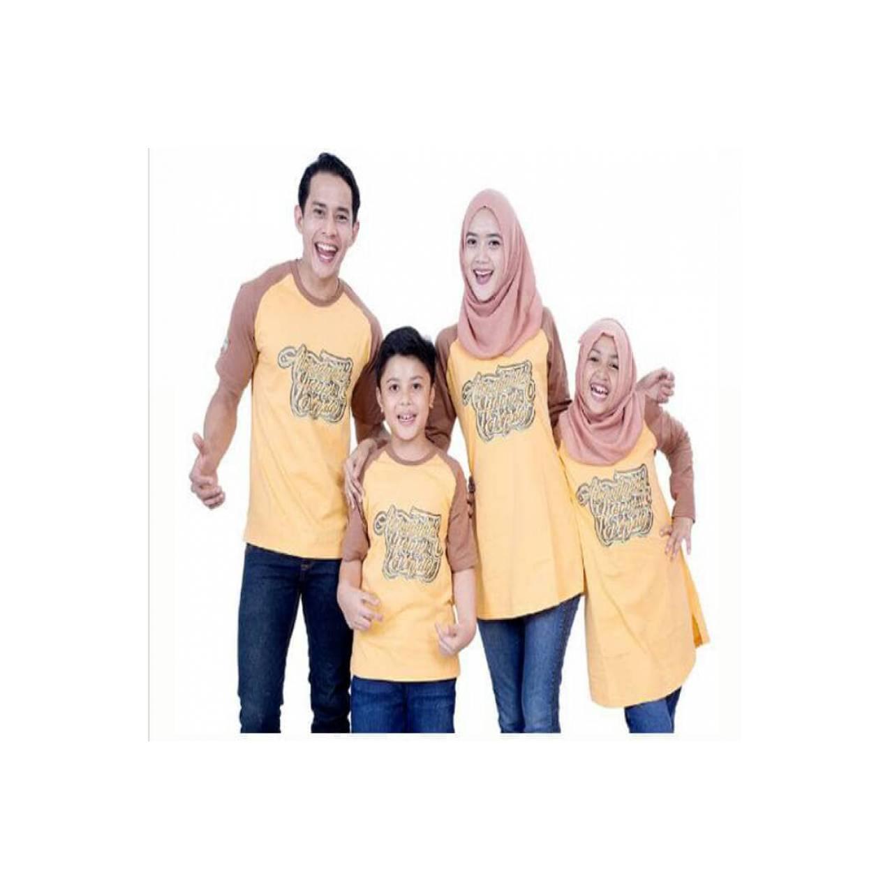 Baju Muslim Couple Keluarga Kaos Muslim Best Seller