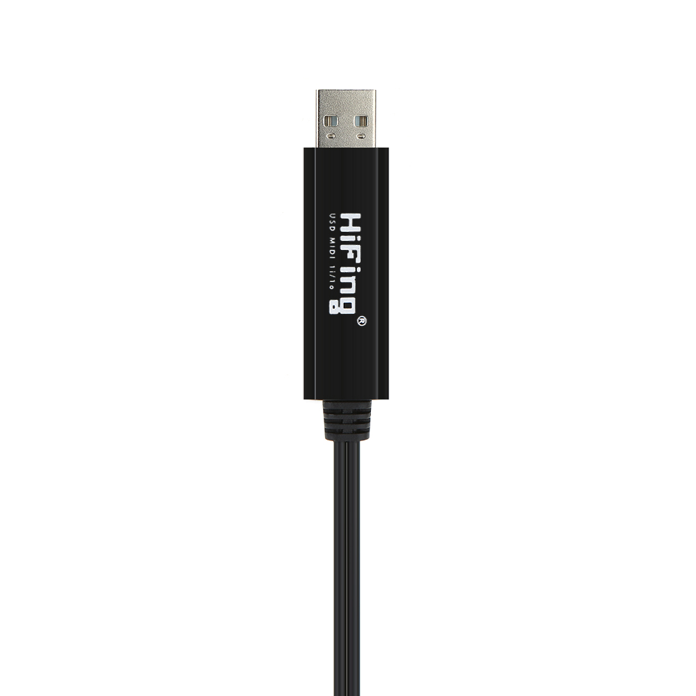 HiFing USB IN-OUT Kabel MIDI Satu Dalam 