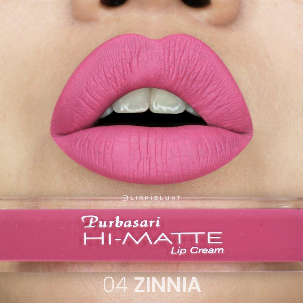 Purbasari Hi Matte Lip Cream 04 Zinnia