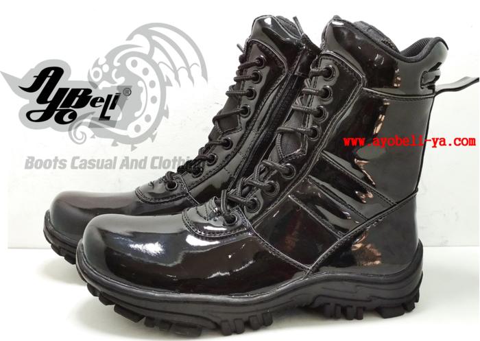 Sepatu PDL Model Jatah TNI AD Ter Murah Sedunia - Hitam, 38