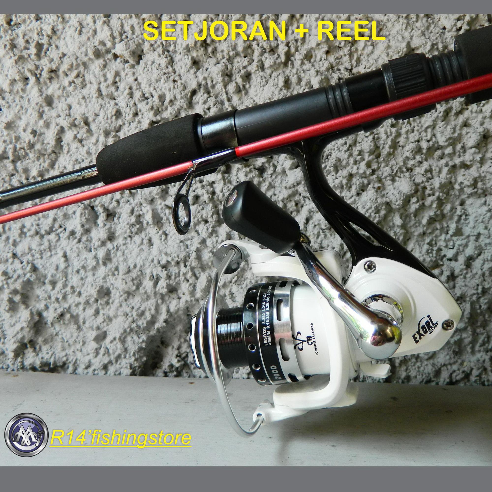 Set joran dan reel EXORI OREGON 2000 sealion extra