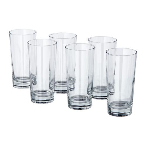 PROMO!! IKEA GODIS Gelas / Cangkir / Mug Minum, isi 6 pcs, 40 cl, Kaca Bening MURAH / BUBBLE 3 LAPIS / ORIGINAL / IKEA ORIGINAL